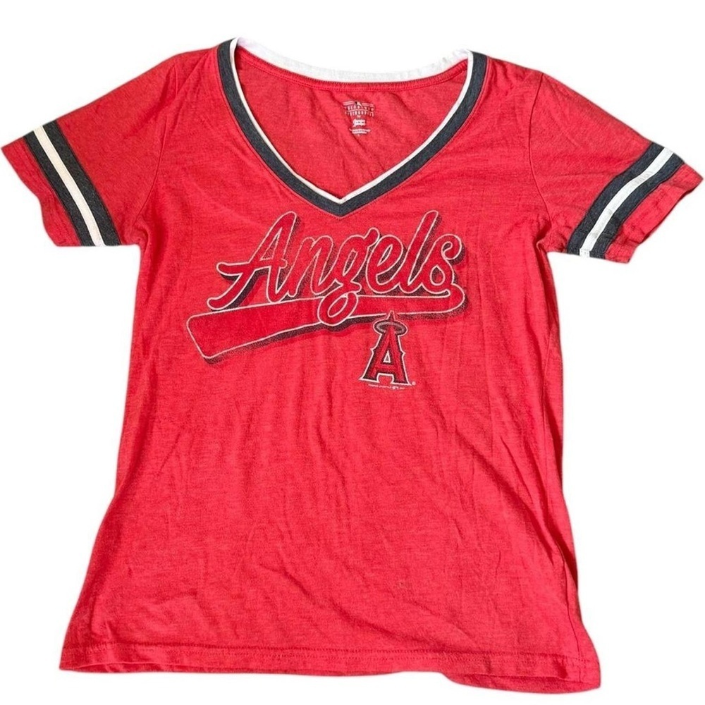 5th & Ocean Red Short Sleeve Tee